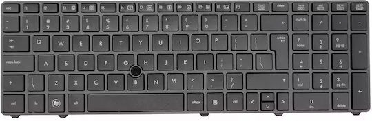 Tastatură Hp EliteBook 8760W Standard UK Mentor Premium