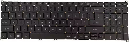 Лаптоп клавиатури Acer Aspire 3 A317-32 Бяло Задно осветяване US Mentor Premium