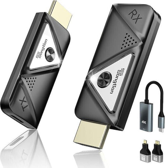 Convertor HDMI / USB-C / mini HDMI / micro HDMI masculin în HDMI / mini HDMI / micro HDMI feminin 1buc X0025T4IJ1
