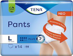 Tena Plus Пелени за инконтиненция Голям 14бр