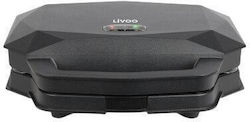 Livoo DOP232 1000W за 2 Сандвичи Черна Livoo DOP232 1000W за 2 Сандвичи Черна