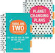 Pukka Spiral Notebook Ruled B5 200 Sheets 4 Subjects 1pcs (Μiscellaneous Designs/Colors) 9763-SPP