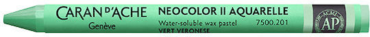 Caran D' Ache Κραιγιον Κερινο Ακουαρελας Neocolor Ii Veronese Πρασινο 10 Τεμαχια