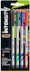 BIC Μαρκαδόροι Σχεδίου Intensity Medium Mix 4 Bic 0.8mm Σετ 4 χρώματα