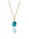 Paraxenies Necklace from Gold Plated Silver