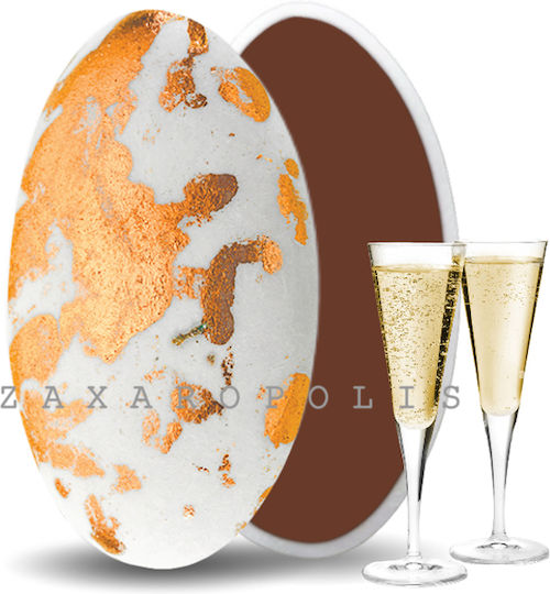 Zaxaropolis Choco Splash in Form von Standard mit Geschmack von Champagner Kupfer 1000gr