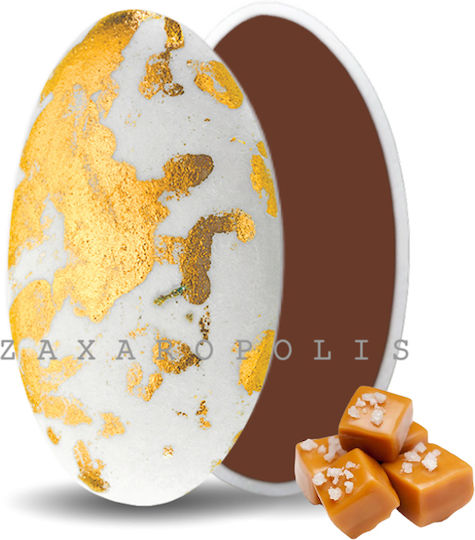 Zaxaropolis Κουφέτα Choco Splash σε Σχήμα Κλασικό με Γεύση Καραμέλα Χρυσό 1000gr