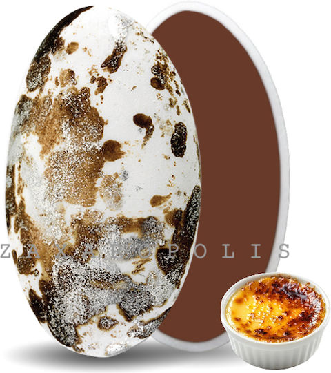 Zaxaropolis Choco Splash in Form von Standard mit Geschmack von Creme Brulee Braun 1000gr