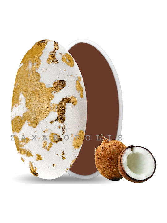 Zaxaropolis Κουφέτα Choco Splash σε Σχήμα Κλασικό με Γεύση Καρύδα Καφέ 1000gr