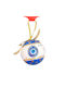 Mini Hängendes Kugel Ornament Ornament Blau 5cm