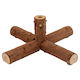 Weihnachtsbaumständer Holz Ψάθινη Μ48xΠ35xΥ22xΦ60εκ.