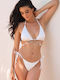 Set Bikini Brazil Λευκό