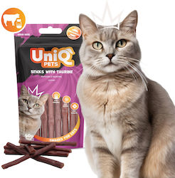 Uniq 50gr Λιχουδιά Γάτες Στικς Ταυρίνη Uniq 50gr Λιχουδιά Γάτες Στικς Ταυρίνη
