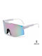 Ghetto Unisex Γυαλιά Ηλίου με Λευκό Σκελετό HS2048 White