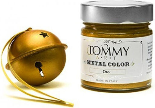 Tommy Art Βερνίκι για Χρώμα Κιμωλίας Gold 140ml