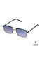 Ghetto Unisex Sonnenbrille mit Silber Gestell und Silber Spiegel Linse K39086BB silver