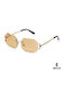 Ghetto Women's Sunglasses with Gold Frame and Gold Lens K39079-C05 CHAMPAGNE