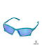 Ghetto Unisex Sunglasses with Green Frame and Green Lens K38260 Green