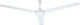 Gruppe Commercial Ceiling Fan 75W 142.24cm FLC-1400