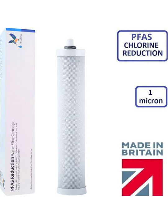 Doulton Ανταλλακτικό Φίλτρο Νερού Άνω Πάγκου από Ενεργό Άνθρακα 1 μm