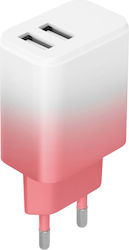 Setty Charger Without Cable with 2 USB-A Ports ...