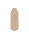 PanOikos Decorative Vase Beige 12x12x30cm