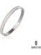 Ghetto Women's Bracelet Set made of Silver with Zircon