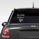 Dog & Baby On Board External Print