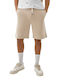 Sportliche Herrenshorts Beige