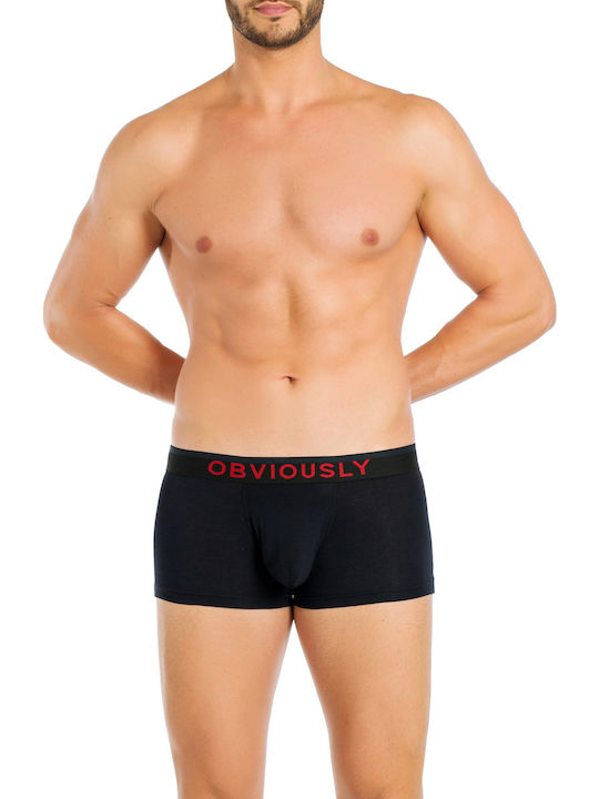 Obviously Apparel Slipi bărbătești 1Pachet Black