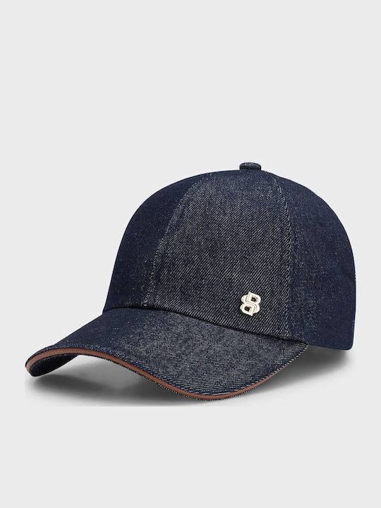 Boss Cotton-Denim Jockey Double B Monogram Ari-d-fl Dark Blue Jockey Women's Dark Blue 50544421-404