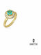 Ghetto Damen Ring mit Zirkonia