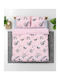 Heinner Duvet Cover Cotton Semi-double 180x200 Pink