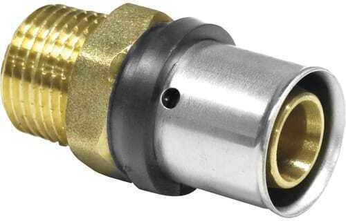 Pipetec – Ρακόρ Αρσεν Πρεσαρίσματος 26 X 3 – ½“