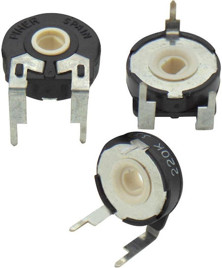 Trimmer Închis Mare Orizontal Pt15 Nv 1MΩ Piher 01.010.0093 50 Bucăți