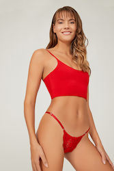 String Δαντέλα Κόκκινο