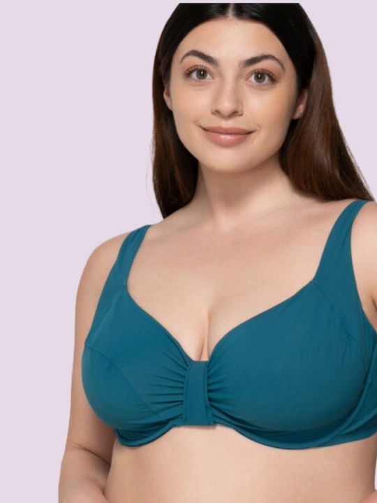 Luna Sense Bikini Σουτιέν Πετρόλ