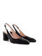 Pantofi cu toc cu Toc Stiletto & Curea Negre
