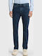 Delaware Men's Jeans Pants with Slim Narrow Fit Dark Aged Denim