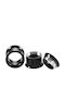 Amalfi Accessories Stretching Ohrring Schwarz