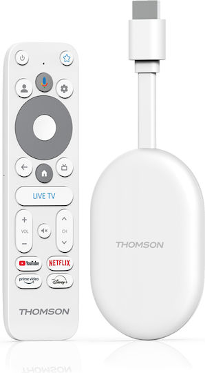 Thomson Smart TV Stick 4K UHD με Wi-Fi / HDMI και Google Assistant