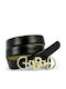Leather Women's Belt Black