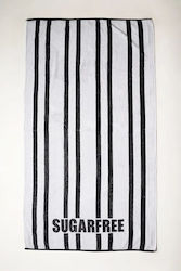SugarFree Πετσέτα Θαλάσσης Βαμβακερή Λευκή