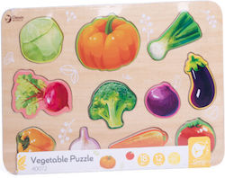 Wooden Kids Puzzle Vegetables 11pcs Classic World Wooden Kids Puzzle Vegetables 11pcs Classic World
