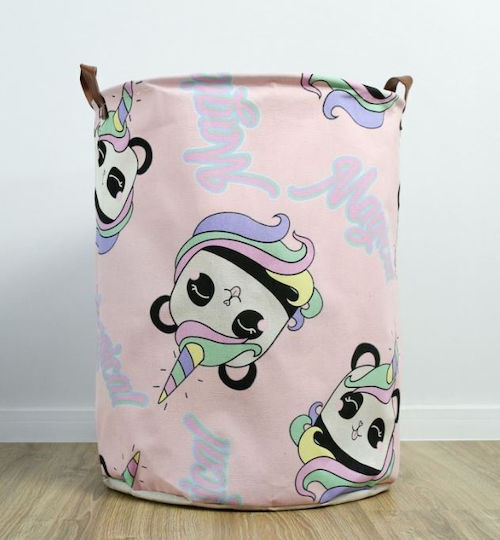 ecarla Children's Laundry Basket made of Fabric Multicolour 1pcs