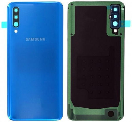 Samsung Galaxy A50 Battery Cover and Camera Lens Blue Original