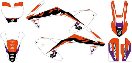 Blackbird Racing Σετ Αυτοκόλλητα 2542ab
