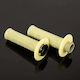 Handlebar Grips Lock-On MX R Tapered Aramid Half WF Gray Ren-G240 Renthal