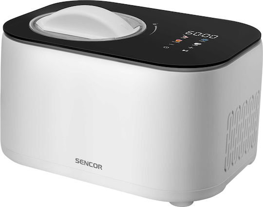 Sencor Παγωτομηχανή 1lt Ασημί