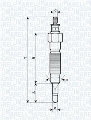 Glow Plug Mitsubishi L200-L300 2500TD 062900064304-10718